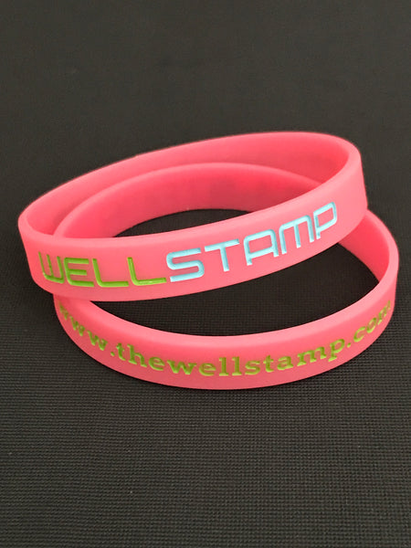 SPECIAL EDITION PINK WELLSTAMP Wristband